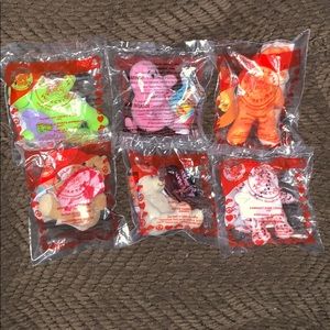 6 pc Build A Bear Mc Donald’s Toys